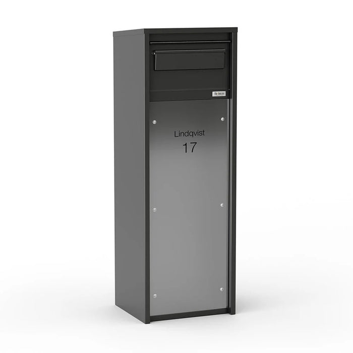 Outdoor Free Standing Rear Access Parcel Box – Nikolai