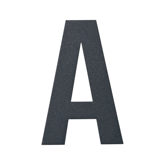 Stylish Stainless Steel 3D House Numbers – Powder Coated - Anthracite Grey