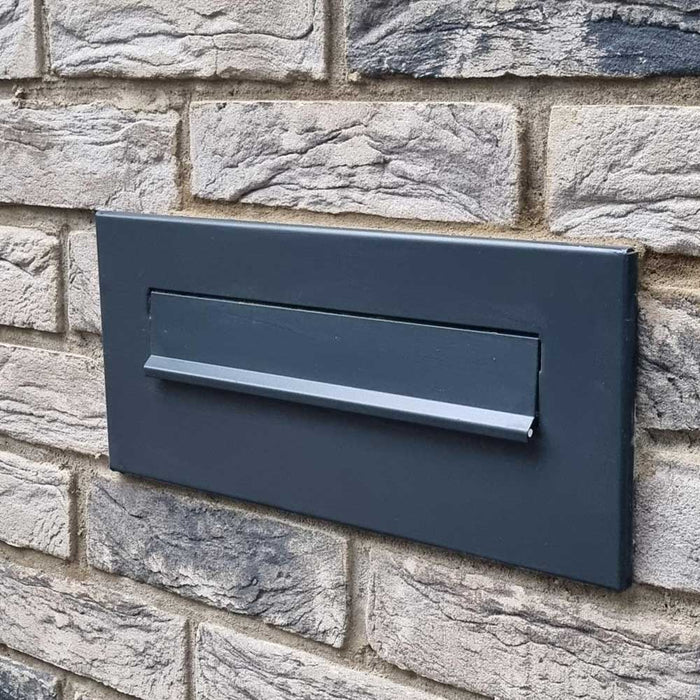 Built In Post Box Telescopic Anti - Theft Design LBD - 042 - Letterbox Supermarket