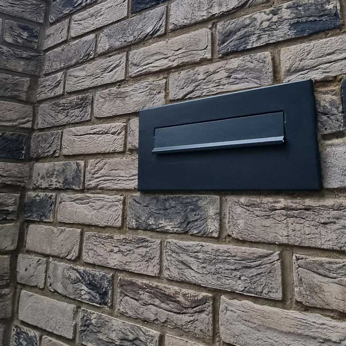 Built In Post Box Telescopic Anti - Theft Design LBD - 042 - Letterbox Supermarket