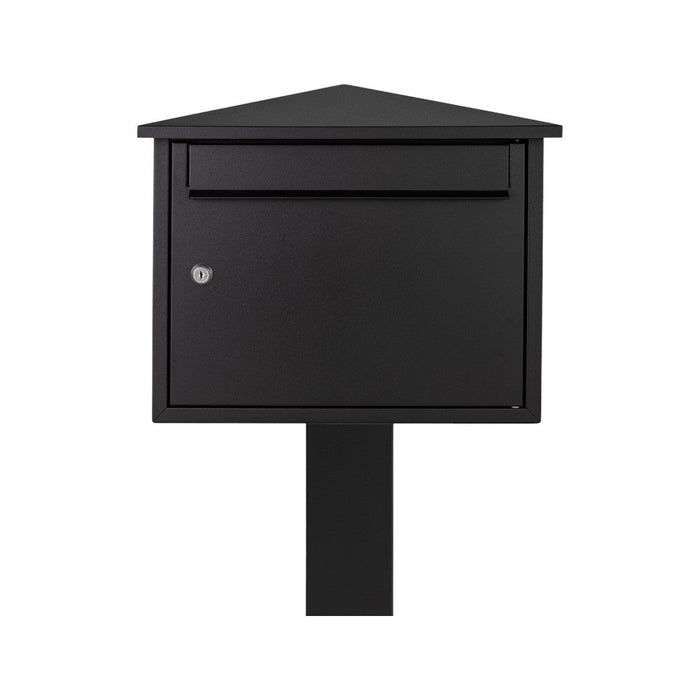 Free Standing External Lockable Letterbox - Kestrel - Letterbox Supermarket