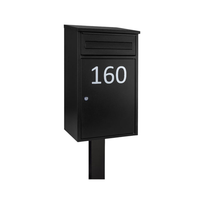 Free Standing Parcel & Post Box - Woodpecker with FR - 2 Stand - Letterbox Supermarket