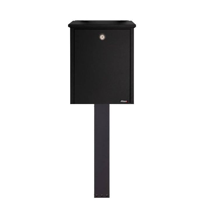 Free Standing Post Box Lockable Powder Coated - Allux 200 - Letterbox Supermarket