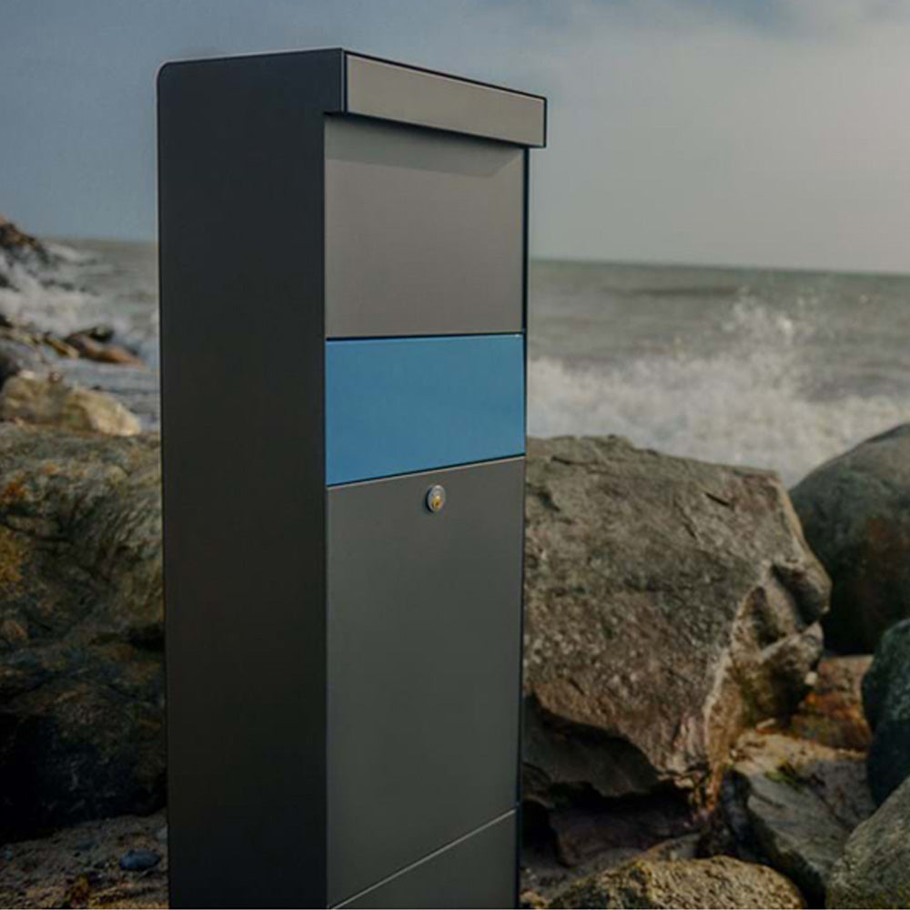 grundform freestanding parcel delivery box 1