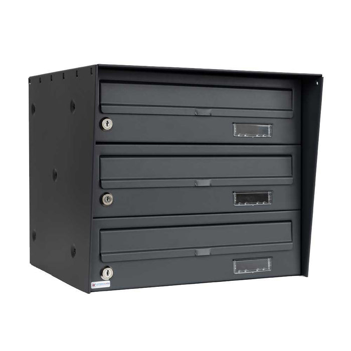Outdoor Letterboxes For Flats Urban Easy E3 - Letterbox Supermarket