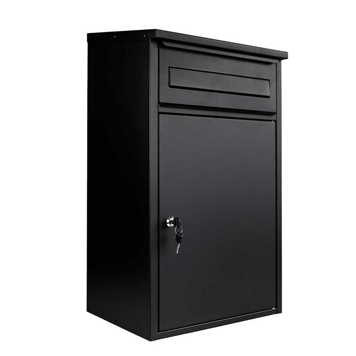 Parcel Box Woodpecker Black
