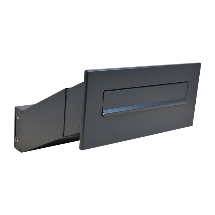Built In Post Box Telescopic Powder Coated LDD-041 - Letterbox Supermarket