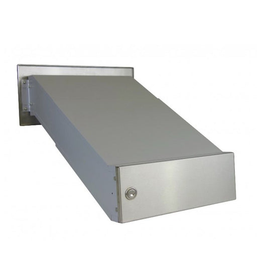 Built In Post Box Telescopic Stainless Steel LDD-042 - Letterbox Supermarket