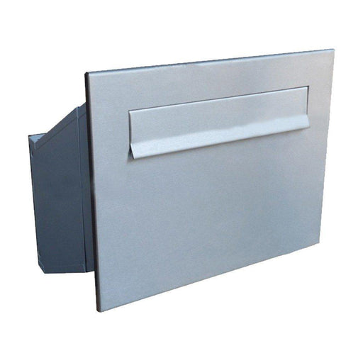 Built In Post Box Telescopic Stainless Steel LDD-241 - Letterbox Supermarket