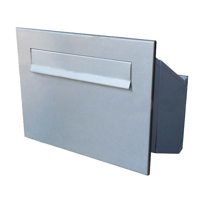 Built In Post Box Telescopic Stainless Steel LDD-241 - Letterbox Supermarket