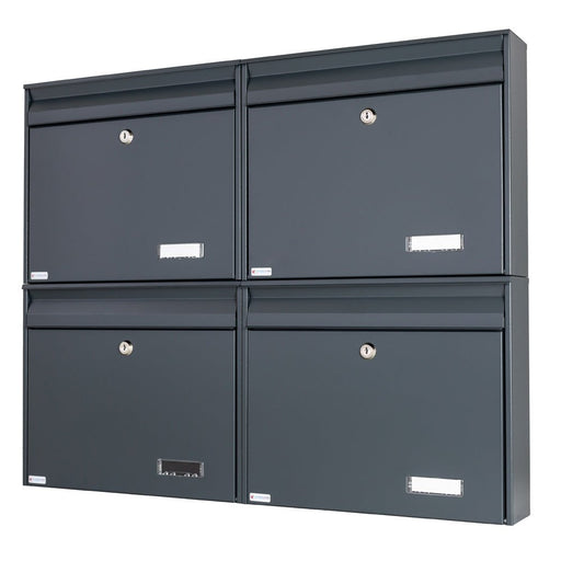 Communal Wall Mounted External/Internal Letterbox W2 Urban Easy - Letterbox Supermarket