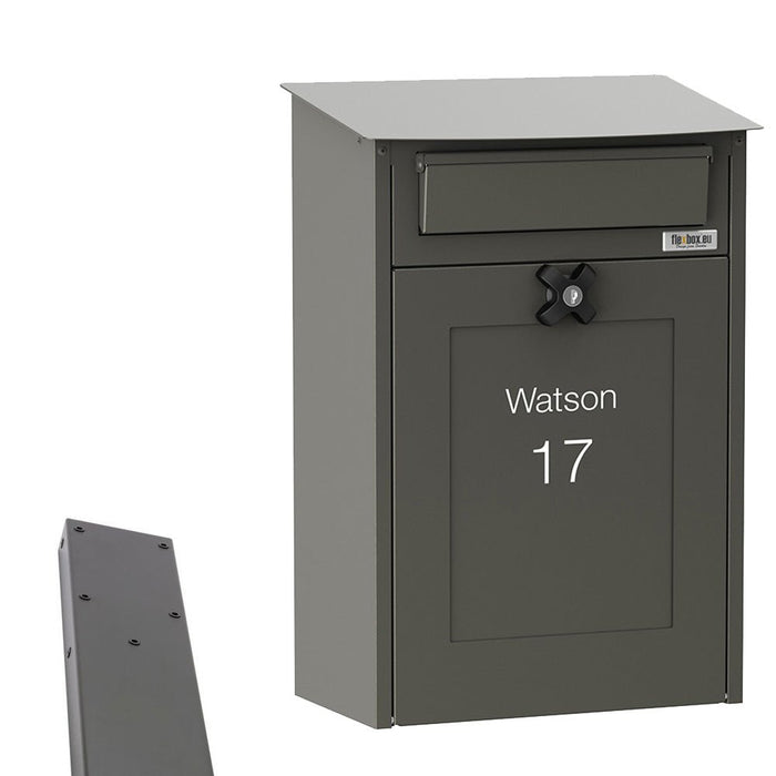 Free Standing Large Post Box Lockable - Albert - Letterbox Supermarket
