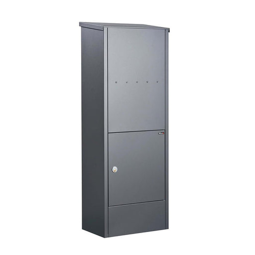 Free Standing Parcel Delivery Box Rear Access Allux 600 - Letterbox Supermarket