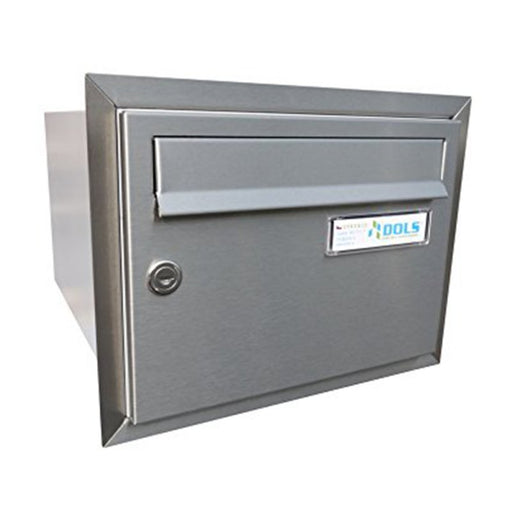 Front Access Recessed Mounted Letterbox with Stainless Steel Trim LBD-21 - Letterbox Supermarket