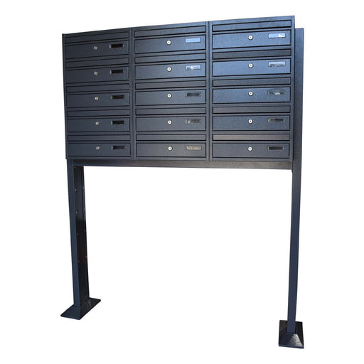 Letterboxes for Apartments Lockable Free Standing Standard E1 Urban Easy - Letterbox Supermarket