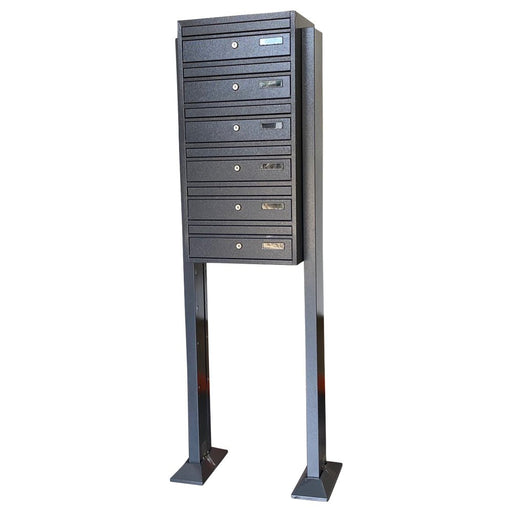 Letterboxes for Apartments Lockable Free Standing Standard E1 Urban Easy - Letterbox Supermarket