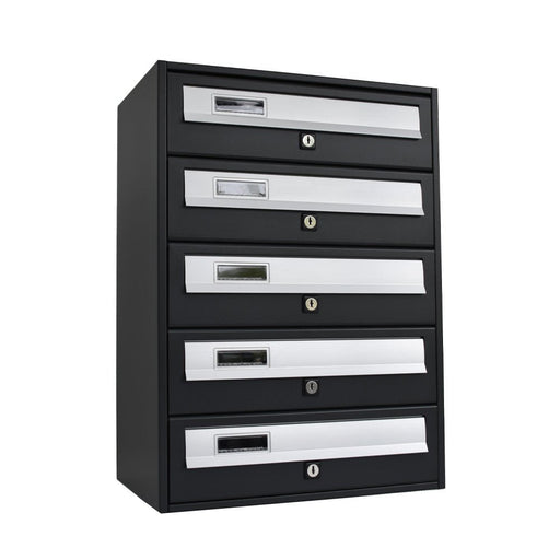 Multiple Communal Letterboxes Wall Mounted Cubo Di Classe - Letterbox Supermarket