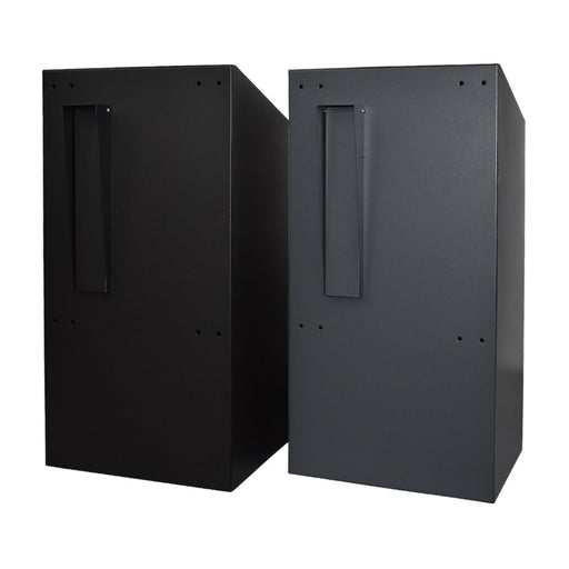 Outdoor Post Box Railing Vertical Mounted Rear Access W3-7 - Letterbox Supermarket