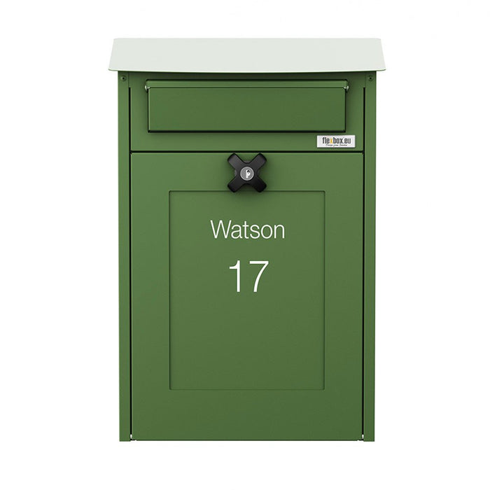 Outdoor Wall Mounted Post Box Albert - Letterbox Supermarket
