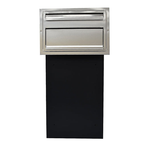Parcel Letterbox High Capacity Lockable with Stainless Steel Front Sigma - Letterbox Supermarket