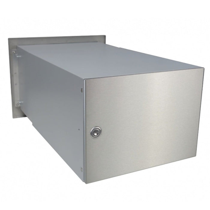 Through The Wall Letterbox Telescopic 390-620mm LBD-242 - Letterbox Supermarket