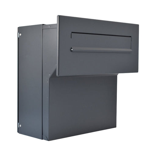 Through Wall Letter Chute Telescopic External Wall Application LFD-041 - Letterbox Supermarket