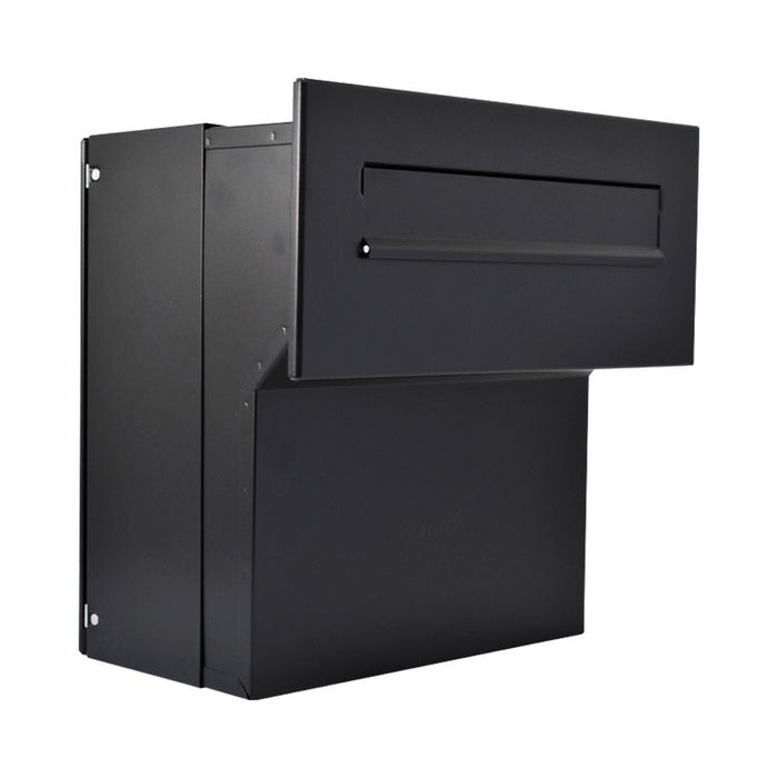Through Wall Letter Chute Telescopic External Wall Application LFD-041 - Letterbox Supermarket