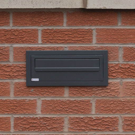 Through Wall Letter Chute Telescopic Lockable Muretto - Letterbox Supermarket