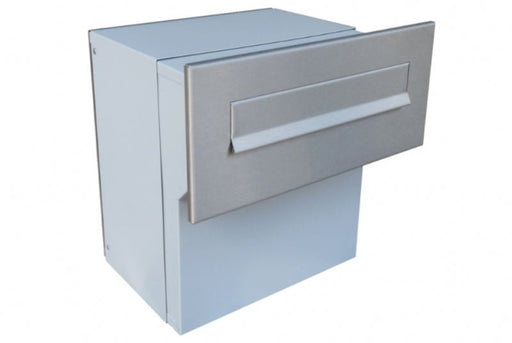 Through Wall Letter Chute Telescopic Stainless Steel LFD-041 - Letterbox Supermarket