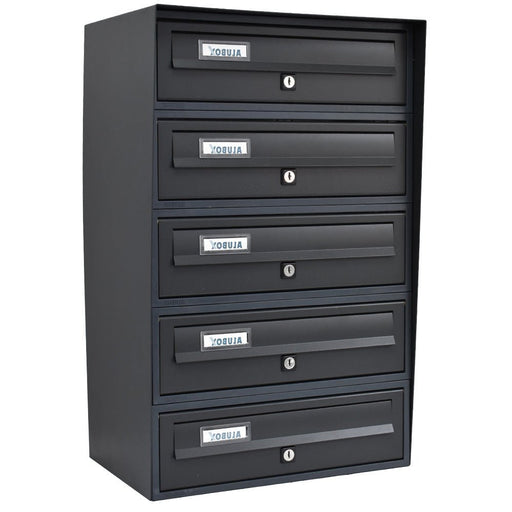 Tocco Di Italia Slim Wall Mounted Apartment Mailboxes - Letterbox Supermarket