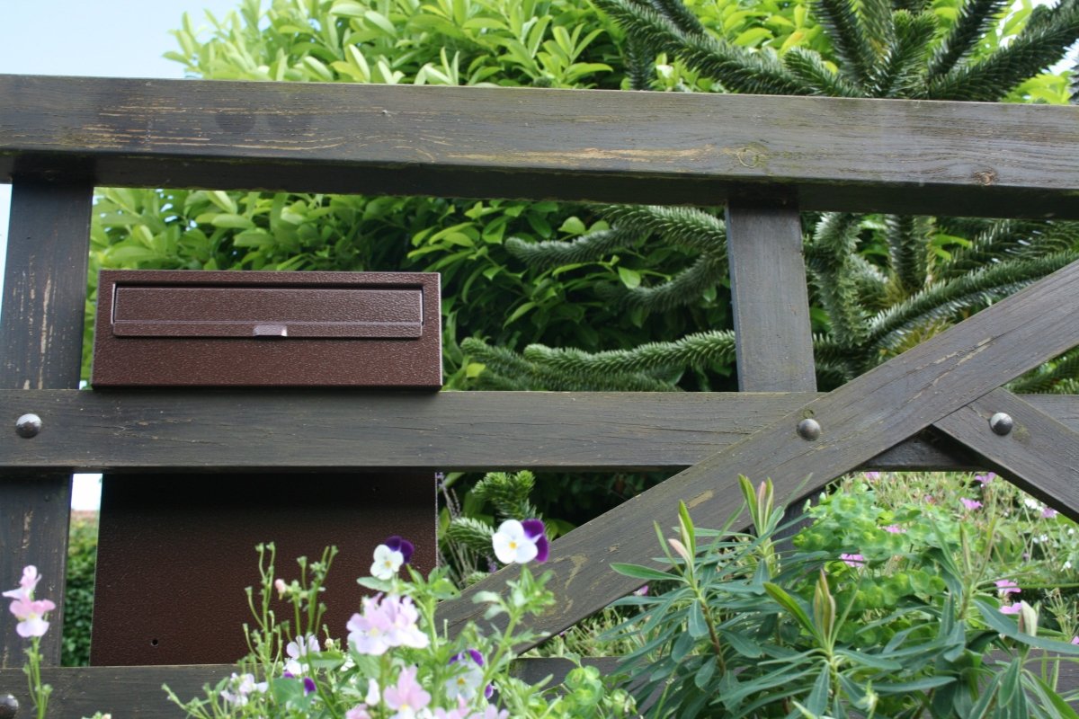 Outdoor Post Box For Your Gate & Fence - Letterbox Supermarket