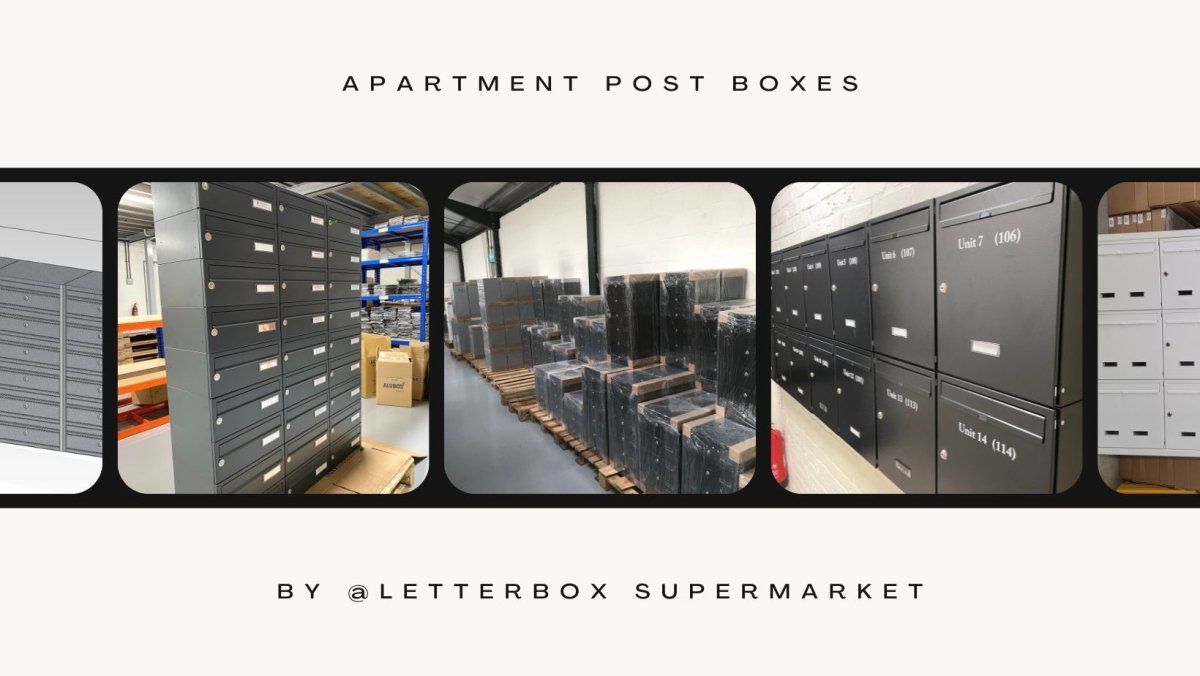 Apartment Post Boxes - Letterbox Supermarket