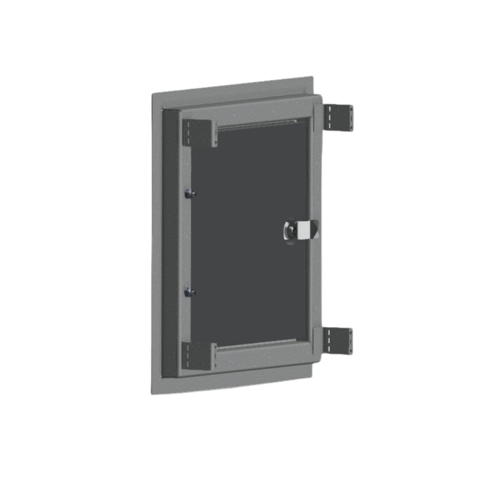 316L Stainless Steel Inspection Door Insulated Armaflex 19mm - Unpainted - 300x300mm
