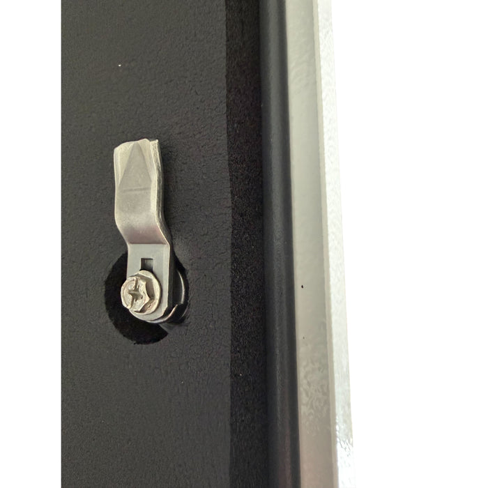 316L Lockable Stainless Steel Inspection Door Insulated Armaflex 19mm - White