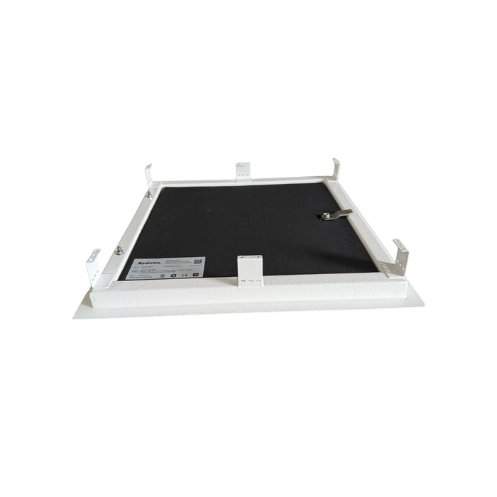316L Lockable Stainless Steel Inspection Door Insulated Armaflex 19mm - White