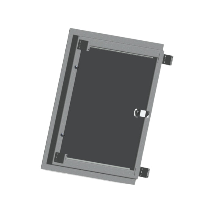 316L Stainless Steel Inspection Door Insulated Armaflex 19mm - Unpainted - 400x400mm