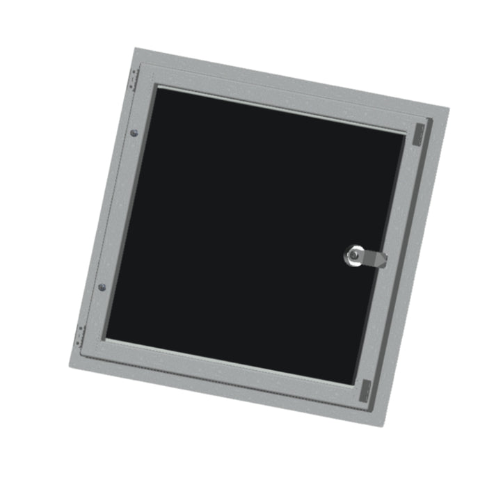 316L Stainless Steel Inspection Door Insulated Armaflex 19mm - Unpainted - 400x400mm