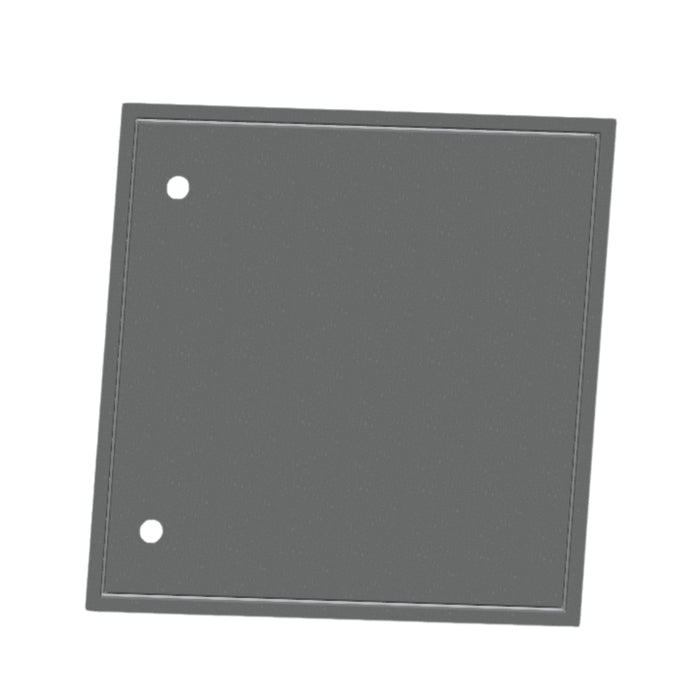 316L Stainless Steel Inspection Door Insulated Armaflex 19mm - Unpainted - 600x600mm