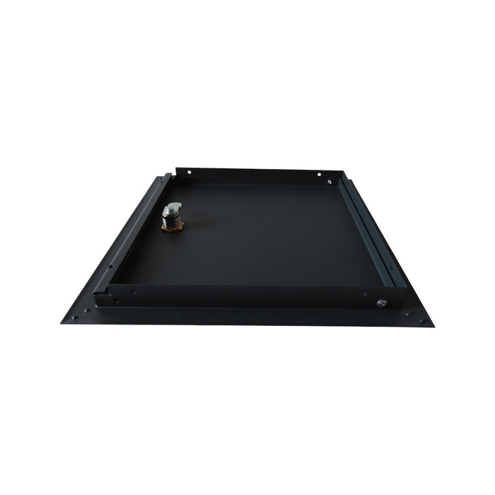 Steel Maintenance Access Panel Door with Triangle Lock - Anthracite Grey - All Sizes
