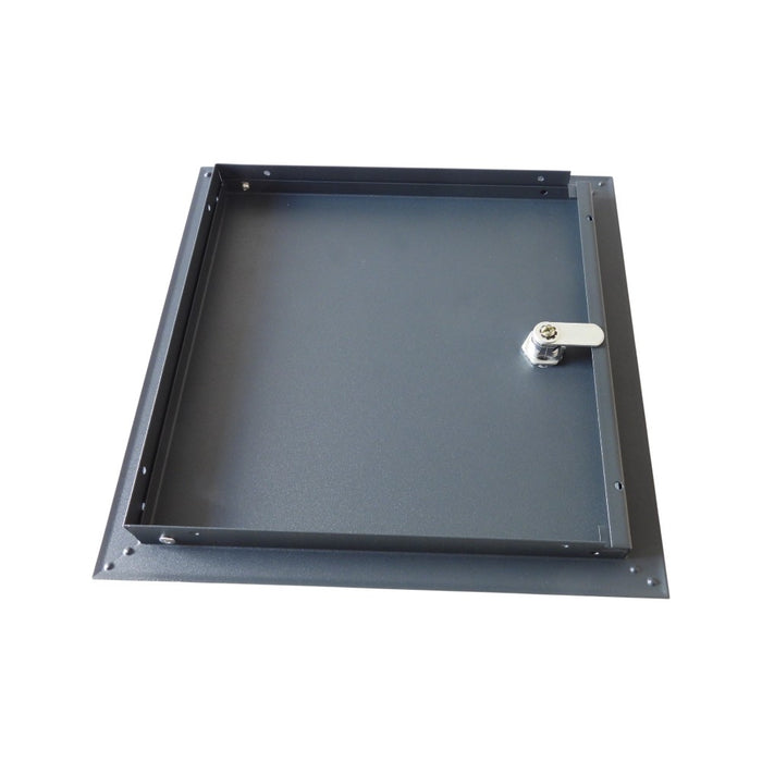 Lockable Metal Access Panel Inspection Hatch - Anthracite Grey - 600x600mm