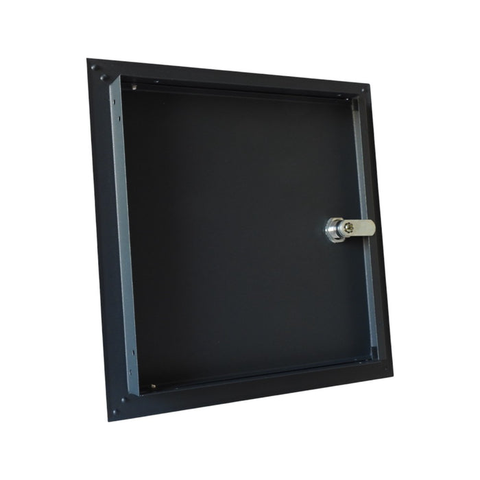 Lockable Metal Access Panel Inspection Hatch - Anthracite Grey - 500x500mm