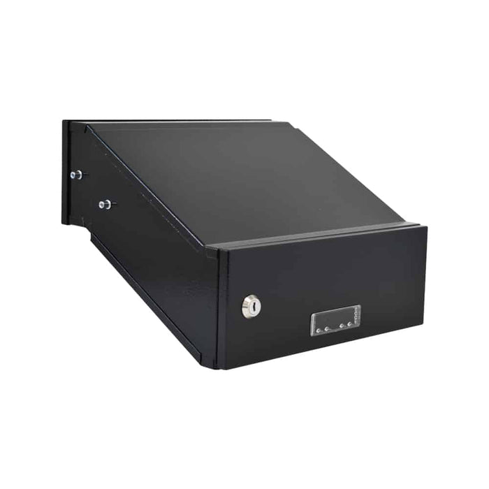 SM Through Wall Letterbox Locking Weatherproof Galvanised Steel
