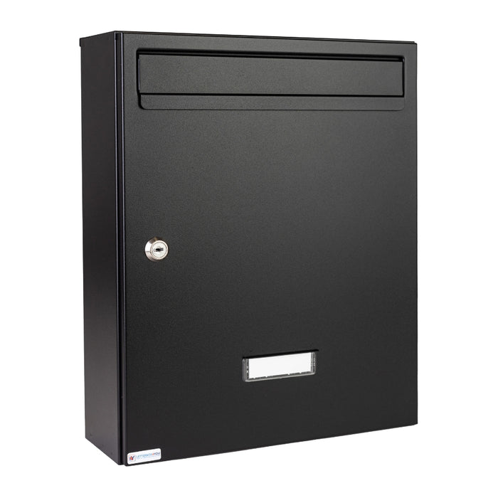Wall Mounted Post Box Lockable Galvanised Steel W5 Urban Easy