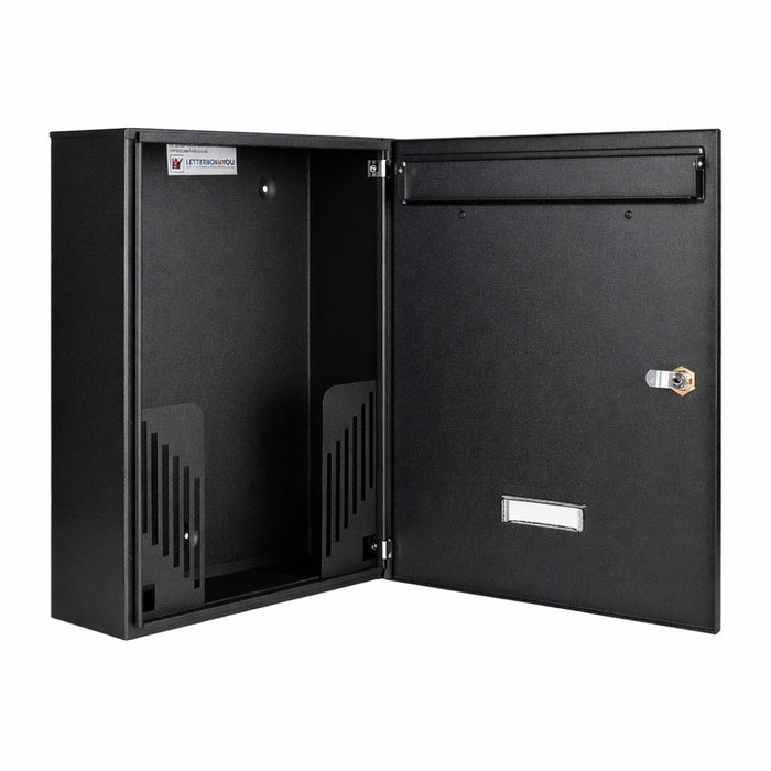 Wall Mounted Post Box Lockable Galvanised Steel W5 Urban Easy