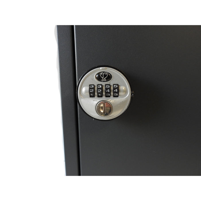 Built-In Parcel Drop Box – Buzzard TH Rear Access Recess-Mounted – Combination Lock – with Trim