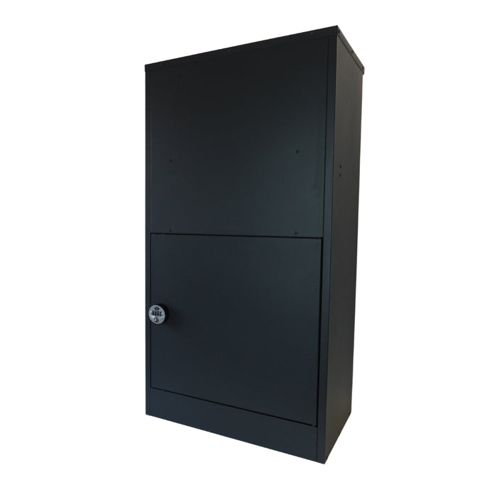 Built-In Parcel Drop Box – Buzzard TH Rear Access Recess-Mounted – Combination Lock – with Trim
