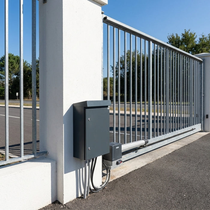 Outdoor Electrical Cabinet IP66 Weatherproof Enclosure – Gridhaus SZK-A Galvar - Anthracite Grey