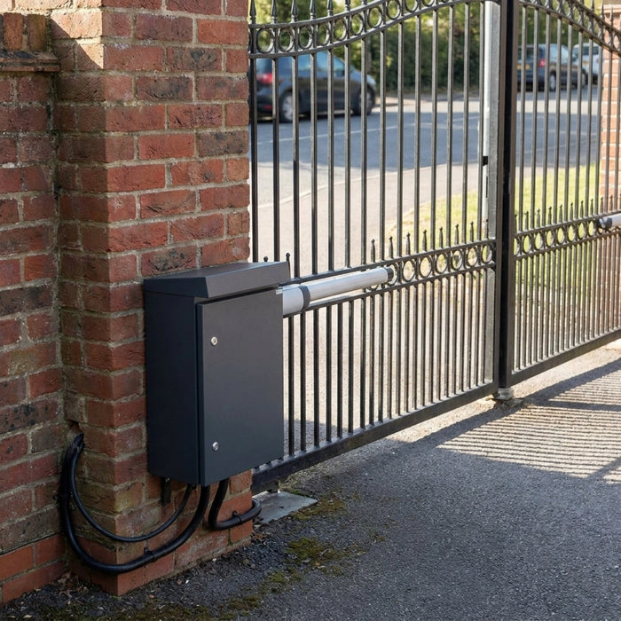 Outdoor Electrical Cabinet IP66 Weatherproof Enclosure – Gridhaus SZK-A Galvar - Anthracite Grey
