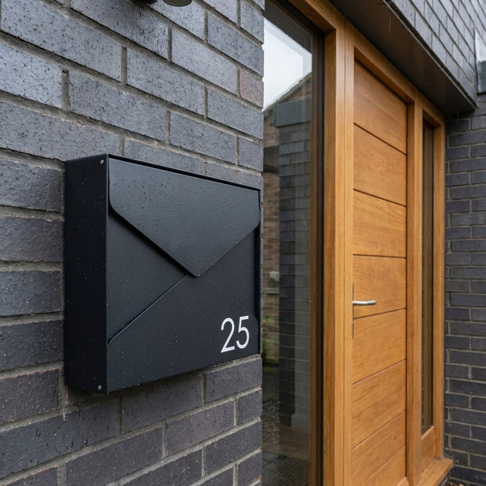 Wall Mounted Post Box Lockable Powder Coated Gavia