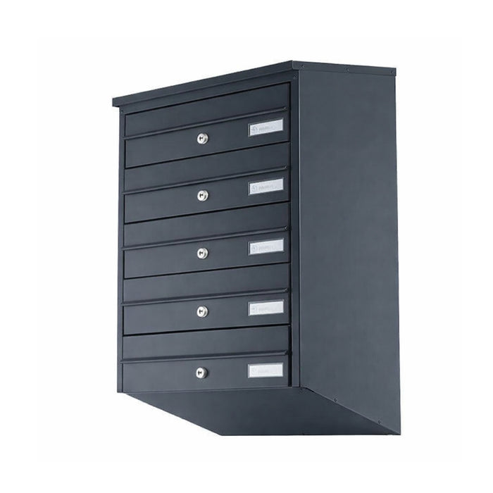 Outdoor Lockable Wall-Mounted Letterboxes For Flats - Sparrow